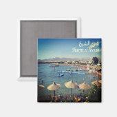zEG048 SHARM EL SHEIK, Red Zee, Egypte, Fridge Magneet (Voorkant / Achterkant)