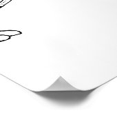 Zeg Ahhh Poster (Hoek)