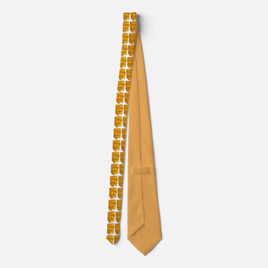 Zeg Cheese Sharp Cheddar Stropdas (Achterkant)