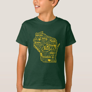 Zeg Cheese!  Wisconsin Kinder T-shirt