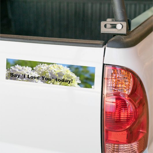 Zeg dat ik vandaag van je hou! bumperstickers Hydr (Op Truck)