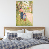 Zeg een mooi hoe je je oom uit 1917 aandoet canvas afdruk (Insitu (Slaapkamer))