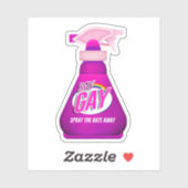 Zeg Gay Spray Sticker (Vel)
