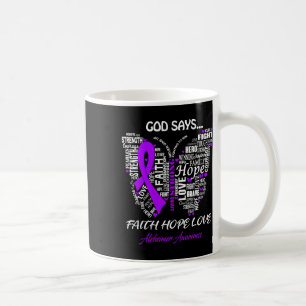 Zeg Geloof Hoop Liefde Alzheimerheimer Awareness G Koffiemok