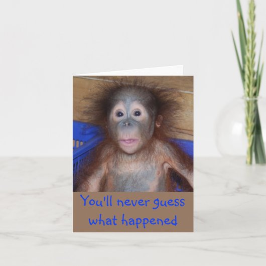 Zeg gewoon hallo en voeg je eigen groet toe kaart (Voorkant)