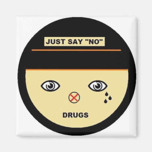 Zeg gewoon nee magneet (Voorkant)