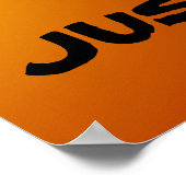 "ZEG GEWOON NEE!!!" POSTER (Hoek)