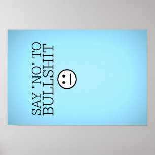 Zeg gewoon nee poster