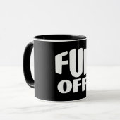 Zeg gewoon nee tegen Crypto Fud - FUD OFF! Mok (Voorkant links)