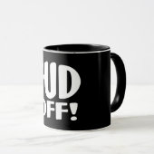 Zeg gewoon nee tegen Crypto Fud - FUD OFF! Mok (Voorkant rechts)