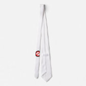 Zeg gewoon nee tegen drugs stropdas (Achterkant)