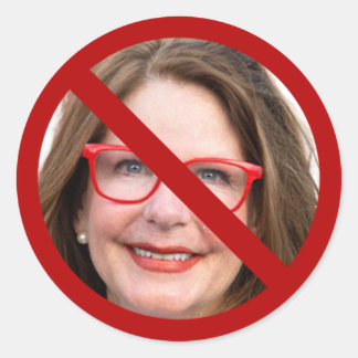 Zeg gewoon nee tegen Elsie Ronde Sticker