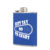 Zeg gewoon nee tegen tandwielen heupfles (Links)