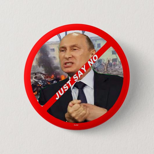 Zeg gewoon nee tegen Vlad Button (Voorkant)