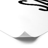 Zeg Guac grappige avocado woordspeling Poster (Hoek)