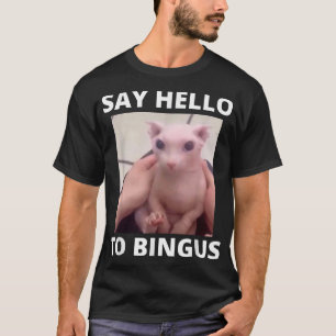 Zeg Hallo Cute Bald Bingus My Beloved Hairless Sph T-shirt