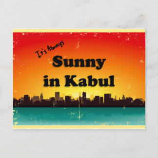 Zeg hallo van Kaboel! Briefkaart