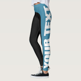 Zeg het Big! Leggings