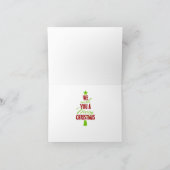 Zeg het met Chevron Holiday Kaart (Binnen)