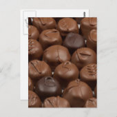 Zeg het met Chocolade! Briefkaart (Voorkant / Achterkant)