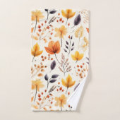 Zeg het met herfstbladeren 2 - bad handdoek (Handdoek)