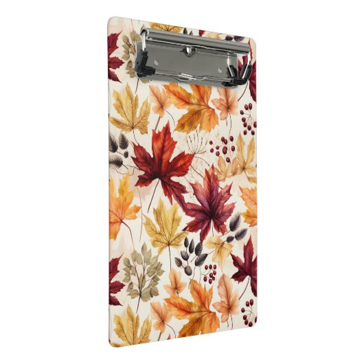 Zeg het met herfstbladeren 3 - mini klembord (Schuin)