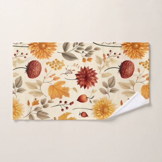 Zeg het met herfstbladeren - bad handdoek (Handdoek)