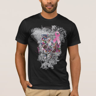 Zeg het met je borst t-shirt