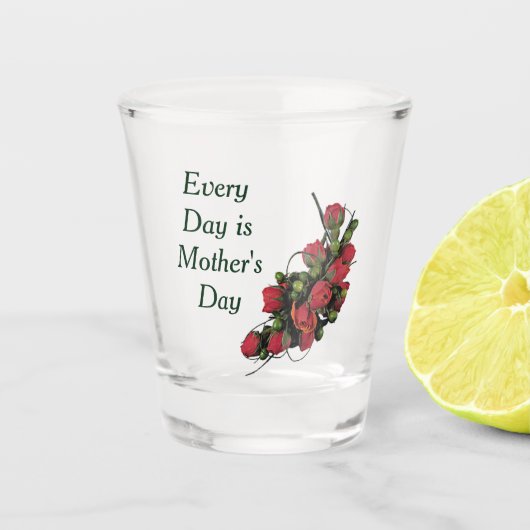 Zeg het met Rozen Shot Glas (Voorkant)