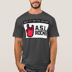 Zeg het met signalen t-shirt