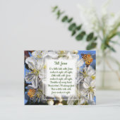 Zeg het tegen Jezus! Briefkaart (Staand voorkant)