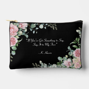 Zeg het tegen mijn gezicht kleine accessoirezak etui