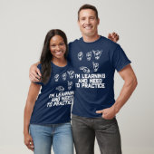 Zeg high Im Learning ASL Sign Language T-shirt (Unisex)