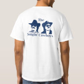 Zeg Howdy, Git Rowdy Rugged T-shirt (Achterkant)