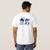 Zeg Howdy, Git Rowdy Rugged T-shirt (Achterkant volledig)