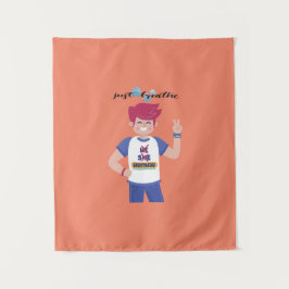 Zeg hun naam mannen wandkleed