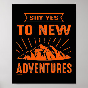 ZEG JA AAN NIEUWE VOORDELEN! inspirerend Poster