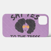 Zeg ja tegen de trress Case-Mate iPhone case (Achterkant (horizontaal))