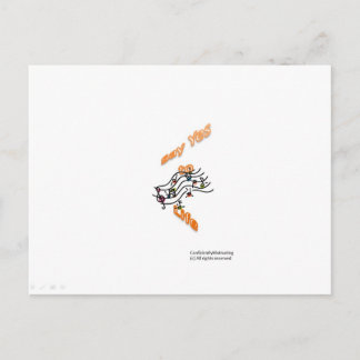 Zeg ja tegen het leven briefkaart