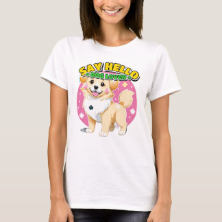 Zeg je hond dat ik hallo zei Leuk cadeau voor hond T-shirt