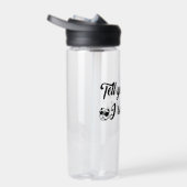 Zeg je hond dat ik hem zei. waterfles (Rechts)