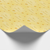 "Zeg kaas" Creamy Swiss Cheese Cute  Cadeaupapier (Hoek)