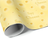 "Zeg kaas" Creamy Swiss Cheese Cute  Cadeaupapier (Rol Hoek)