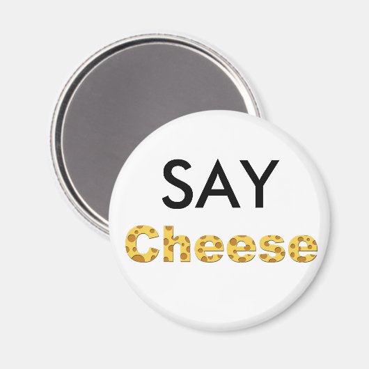 zeg kaas magneet (Voorkant / Achterkant)