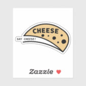 Zeg kaas sticker (Vel)