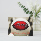 Zeg Love Briefkaart (Staand voorkant)