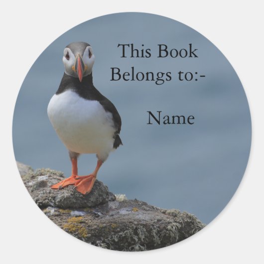 Zeg maar Cheese Puffin Sticker (Voorkant)