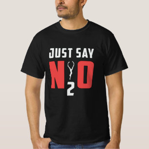 Zeg maar N2O duiken duiker oceaan Zee grappig T-shirt