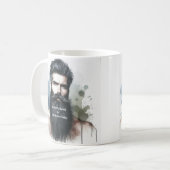 Zeg me dat ik een  Mok van baardkoffie ben (Voorkant links)