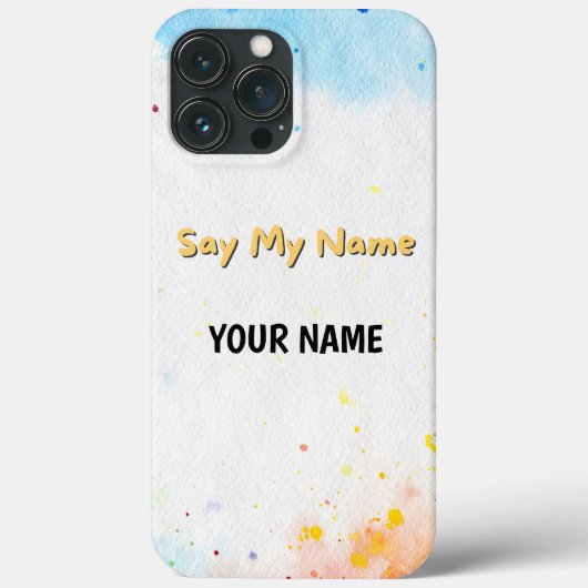 Zeg mijn naam Case-Mate iPhone case (Achterkant)